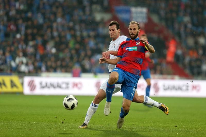 Football. Fortuna:Liga. Banik Ostrava - Viktoria Plzen. 03.11.2018