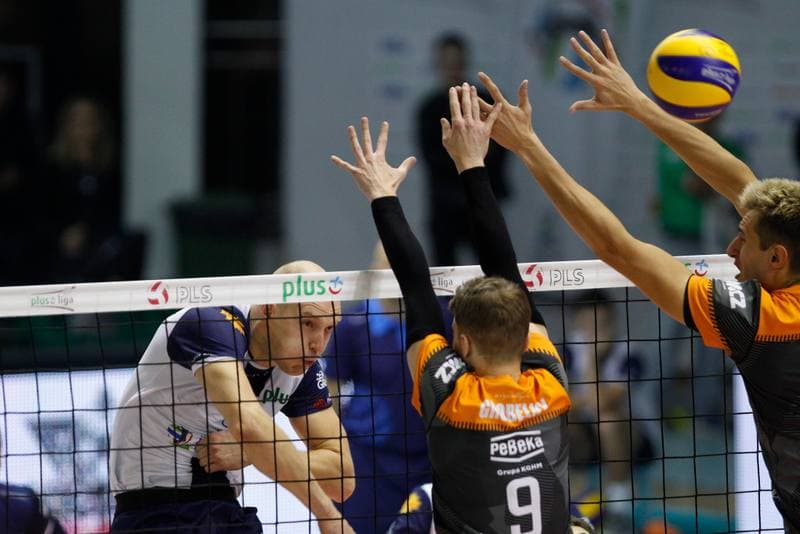 Volleyball. PlusLiga. MKS Bedzin - Cuprum Lubin. 07.11.2018