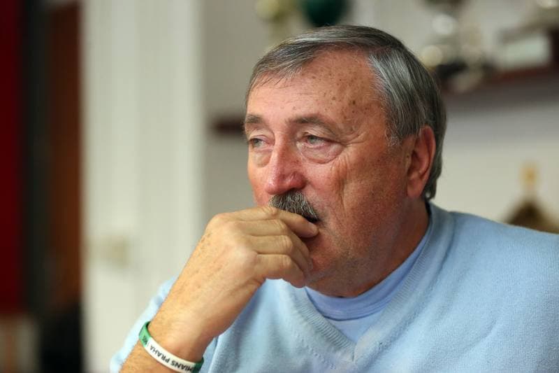 Football. Antonin Panenka. Photocall. 08.11.2018