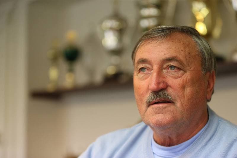 Football. Antonin Panenka. Photocall. 08.11.2018