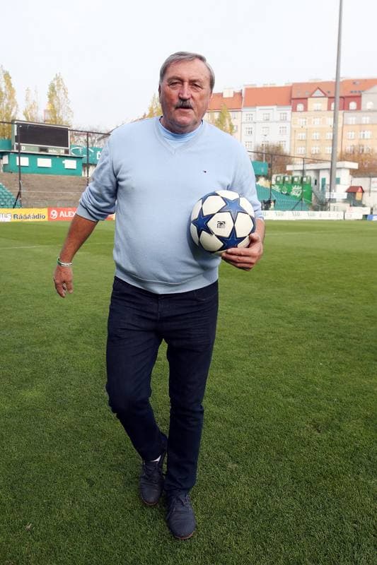Football. Antonin Panenka. Photocall. 08.11.2018