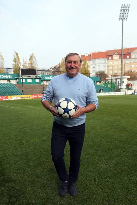 Football. Antonin Panenka. Photocall. 08.11.2018