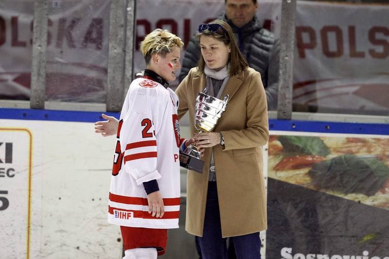Ice Hockey. Women's U18 Championship. Poland - Hungary. 11.11.2018