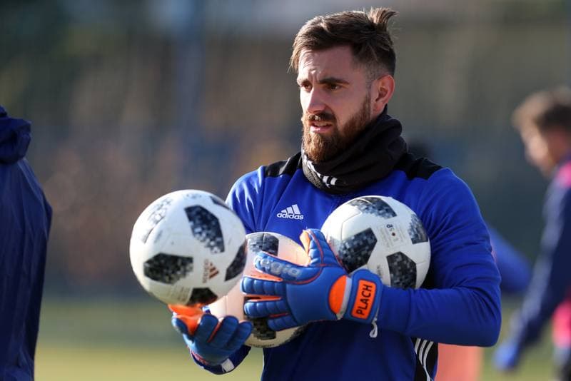 Football. Piast Gliwice. Training. 17.11.2018