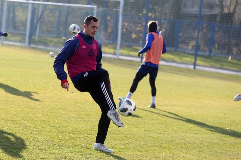 Football. Piast Gliwice. Training. 17.11.2018