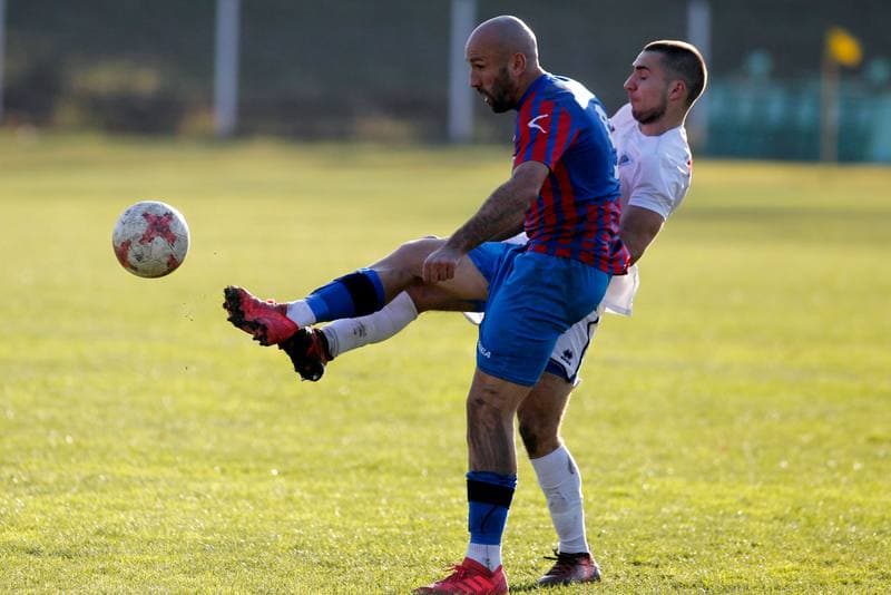 Football. Haiz IV Liga. Polonia Bytom - Slask Swietochlowice. 17.11.2018
