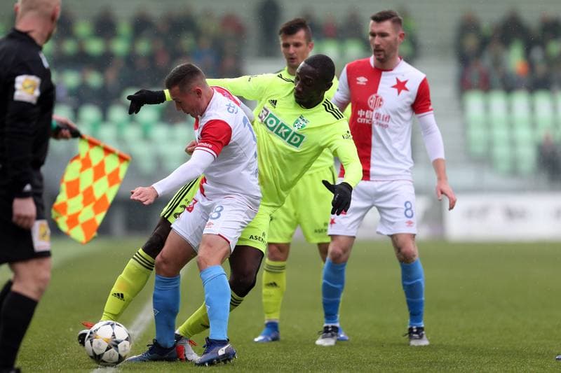 Football. Fortuna:Liga. MFK Karvina - Slavia Prague. 24.11.2018