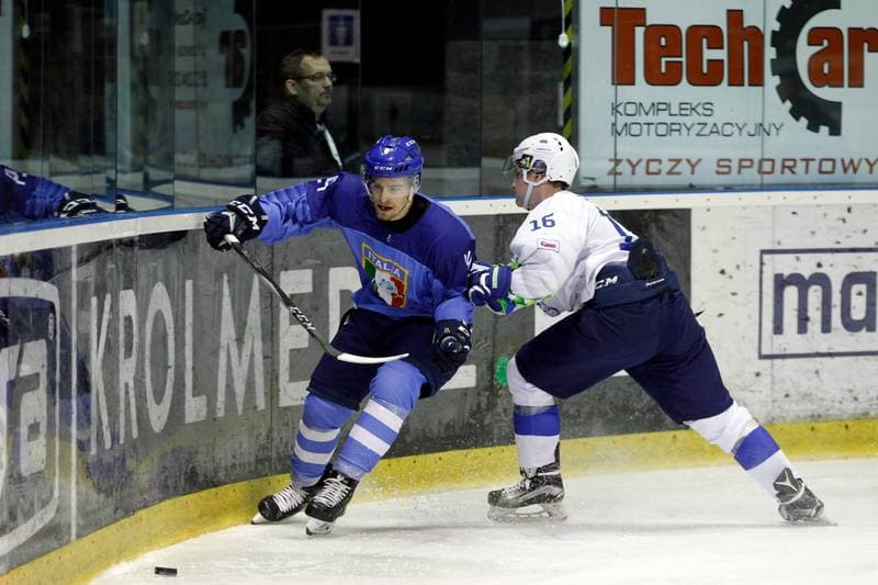 Ice Hockey. U20 World Championship Division I. Italy - Slovenia. 08.12.2018