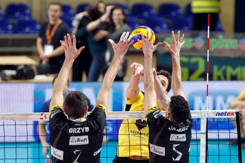 Volleyball. PlusLiga. GKS Katowice - Trefl Gdansk. 11.01.2019