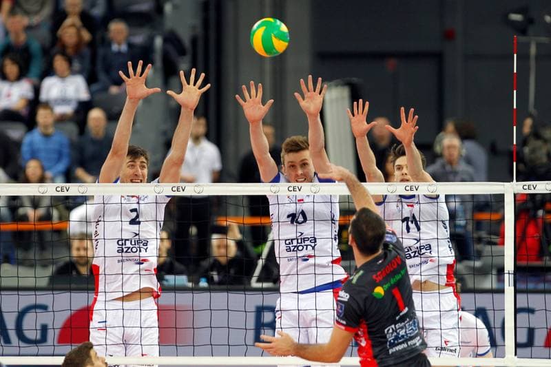 Volleyball. CEV Champions League. ZAKSA Kedzierzyn-Kozle - Cucine Lube Civitanova. 15.01.2019