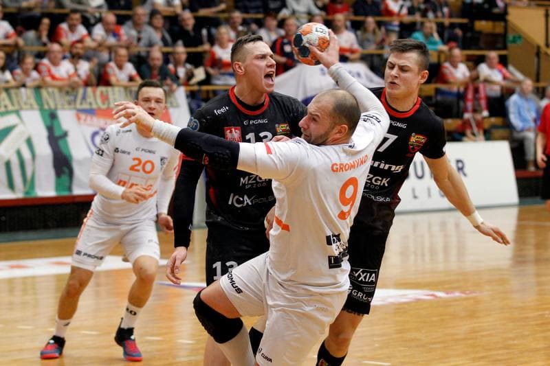 Handball. PGNiG Superliga. NMC Gornik Zabrze - Piotrkowianin Piotrkow Trybunalski. 07.02.2019