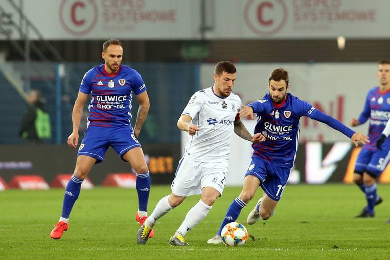 Football. PKO BP Ekstraklasa. Piast Gliwice - Lech Poznan. 15.02.2019