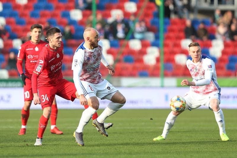 Football. Lotto Ekstraklasa. Gornik Zabrze - Zaglebie Sosnowiec. 23.02.2019
