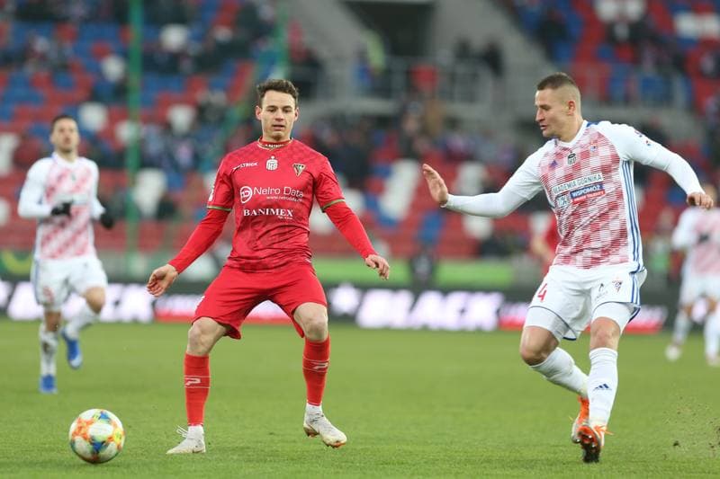 Football. Lotto Ekstraklasa. Gornik Zabrze - Zaglebie Sosnowiec. 23.02.2019