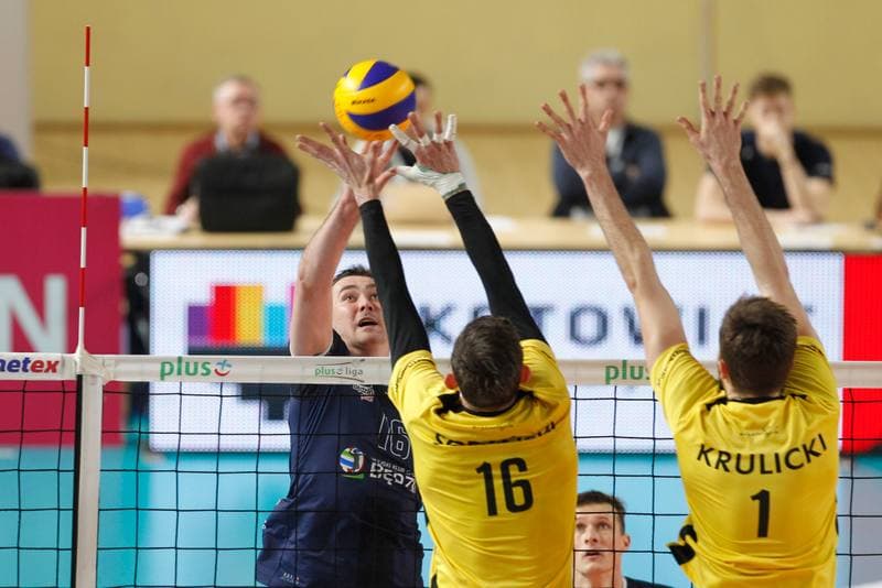 Volleyball. PlusLiga. GKS Katowice - MKS Bedzin. 01.03.2019
