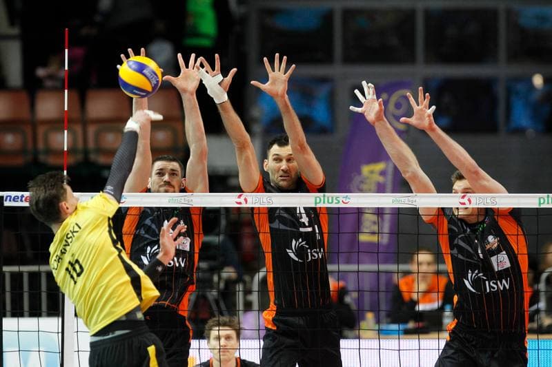 Volleyball. PlusLiga. GKS Katowice - Jastrzebski Wegiel. 19.03.2019