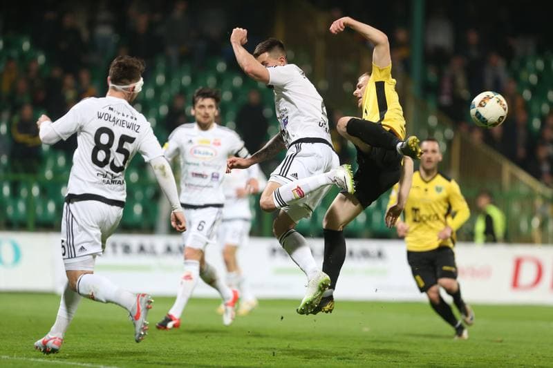 Football. Fortuna I Liga. GKS Katowice - Chojniczanka Chojnice. 03.04.2019