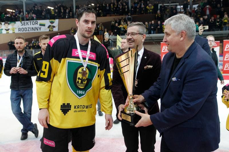 Ice Hockey. Polska Hokej Liga. Tauron KH GKS Katowice - TatrySki Podhale Nowy Targ. 06.04.2019