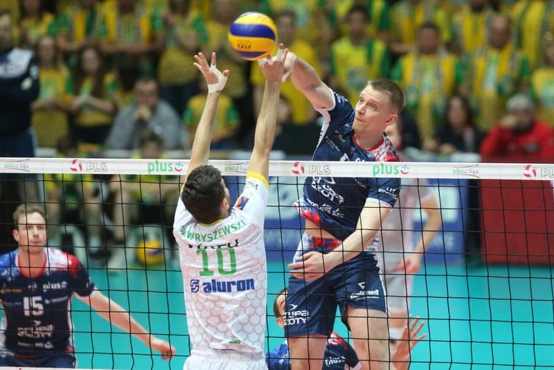 Volleyball. PlusLiga. Aluron Virtu Warta Zawiercie - ZAKSA Kedzierzyn-Kozle. 17.04.2019