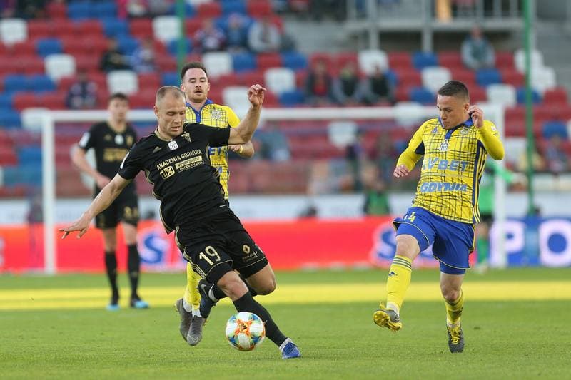Football. Lotto Ekstraklasa. Gornik Zabrze - Arka Gdynia. 22.04.2019