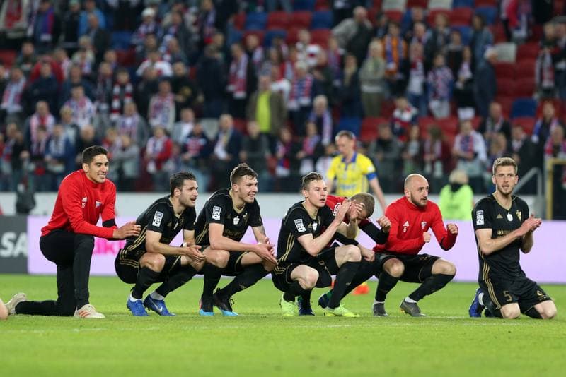 Football. Lotto Ekstraklasa. Gornik Zabrze - Arka Gdynia. 22.04.2019