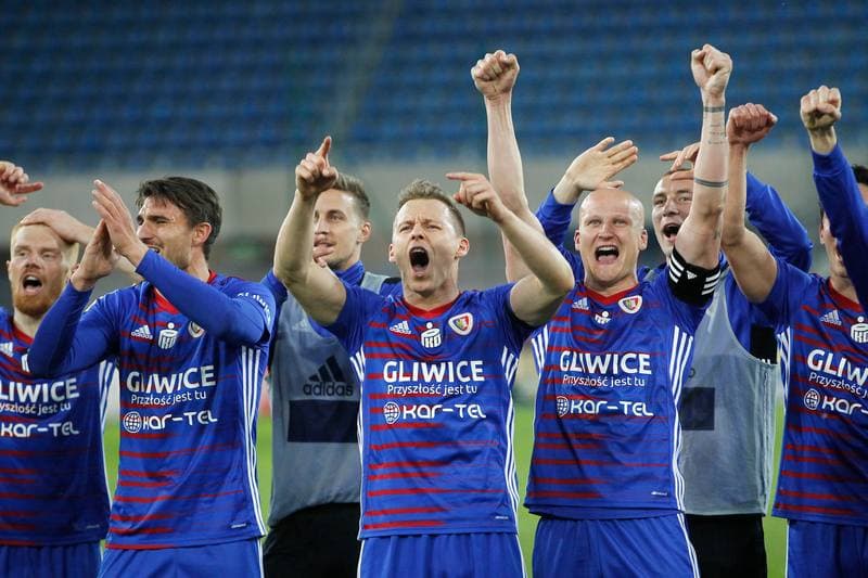 Football. Lotto Ekstraklasa. Piast Gliwice - Zaglebie Lubin. 23.04.2019