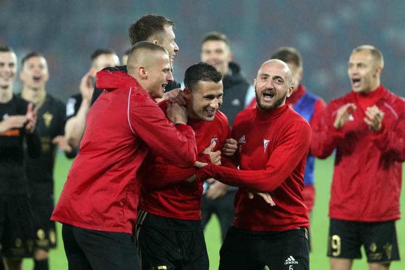 Football. Lotto Ekstraklasa. Gornik Zabrze - Zaglebie Sosnowiec. 29.04.2019
