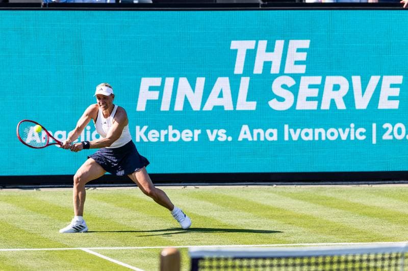 Tennis. The Final Serve. Angelique Kerber - Ana Ivanovic. 20.06.2026