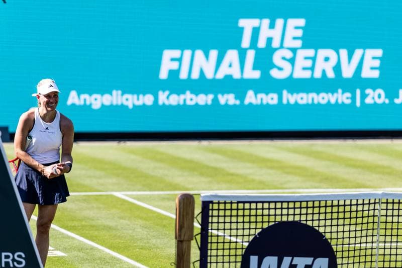 Tennis. The Final Serve. Angelique Kerber - Ana Ivanovic. 20.06.2026