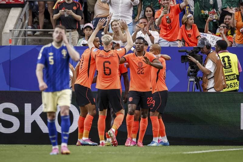Football. FIFA World Cup. Netherlands - Sweden. 20.06.2026
