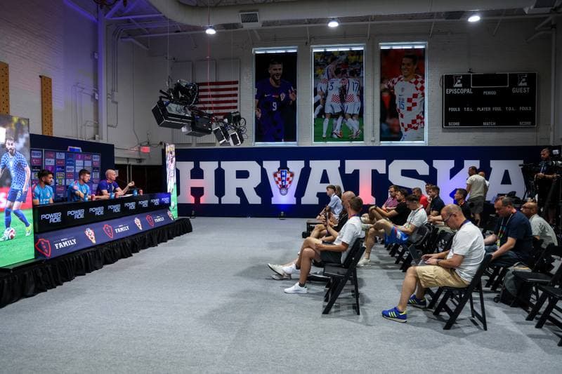 Football. FIFA World Cup 2026. Croatia. Training And Press Conference. 21.06.2026