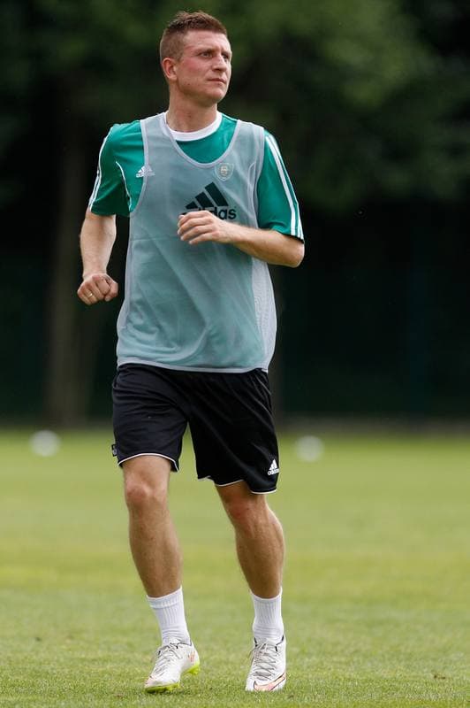 Football. GKS Katowice. Training. 28.05.2015