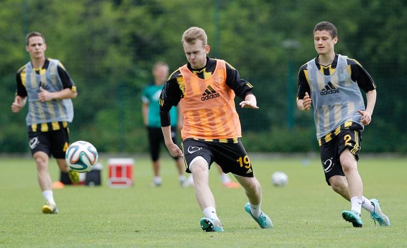 Football. GKS Katowice. Training. 28.05.2015