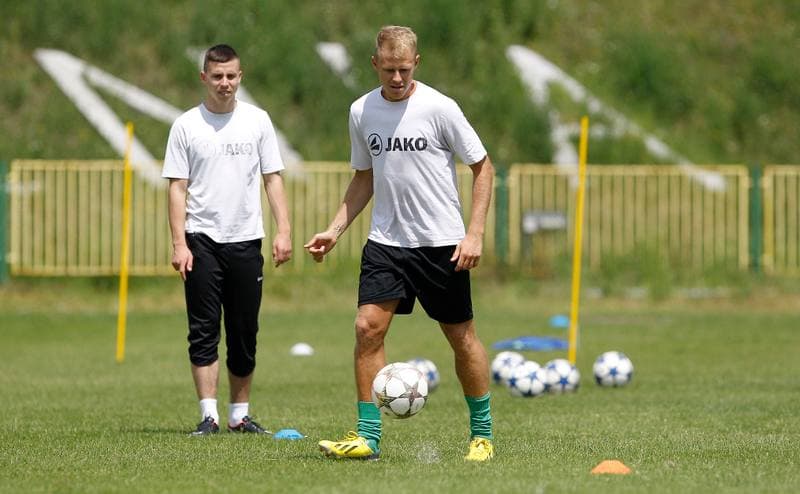 Football. Rozwoj Katowice. Training. 29.06.2015