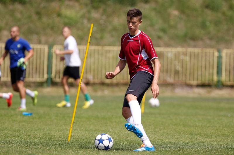 Football. Rozwoj Katowice. Training. 29.06.2015