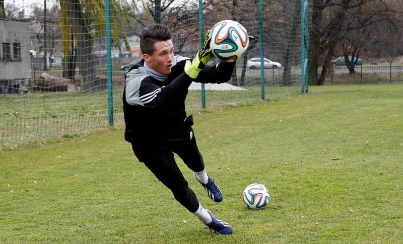Football. GKS Katowice. Training. 28.05.2015
