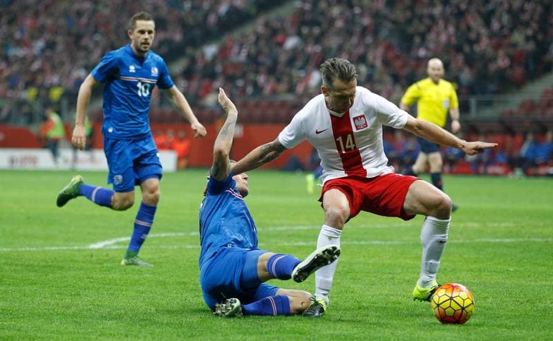Football. International Friendly. Poland - Iceland. 13.11.2015