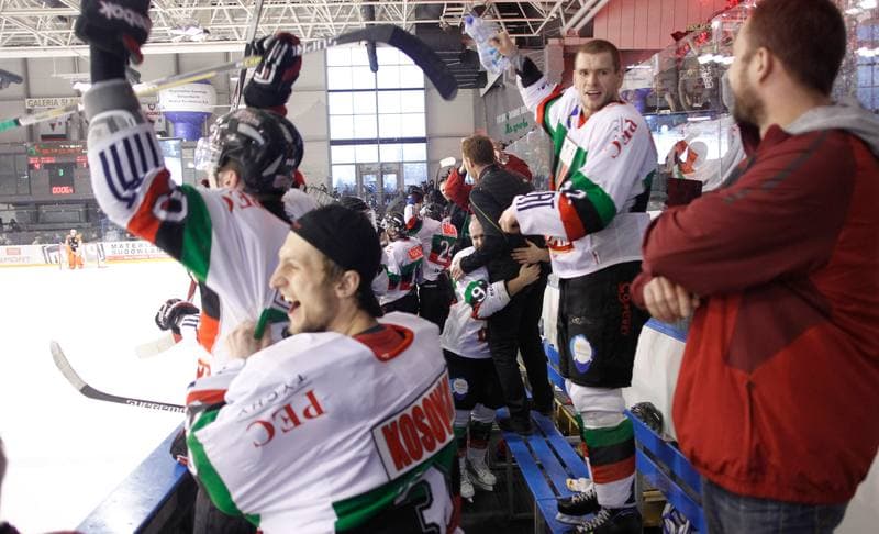 Ice Hockey. Polska Hokej Liga. GKS Tychy - JKH GKS Jastrzebie. 30.11.2014