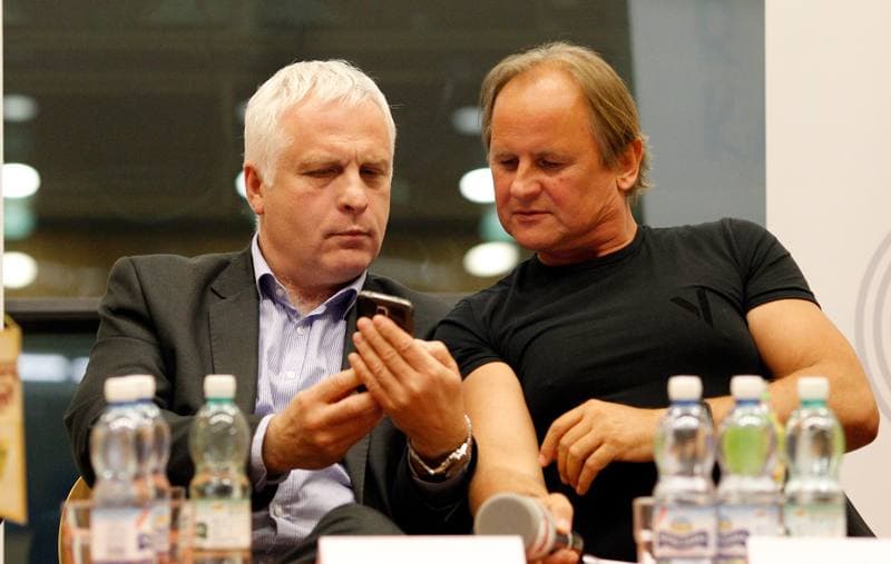 Football. Katowice. Press Conference. 10.06.2015