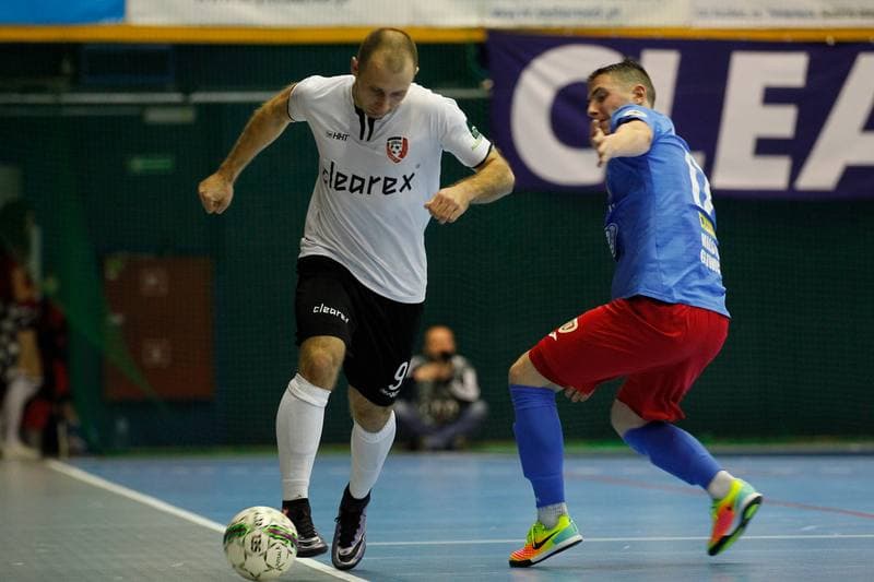Futsal. Ekstraklasa. Clearex Chorzow - Piast Gliwice. 27.11.2016