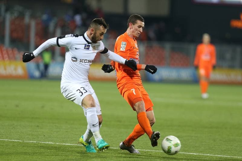 Football. Lotto Ekstraklasa. Bruk-Bet Termalica Nieciecza - Zaglebie Lubin. 02.12.2016