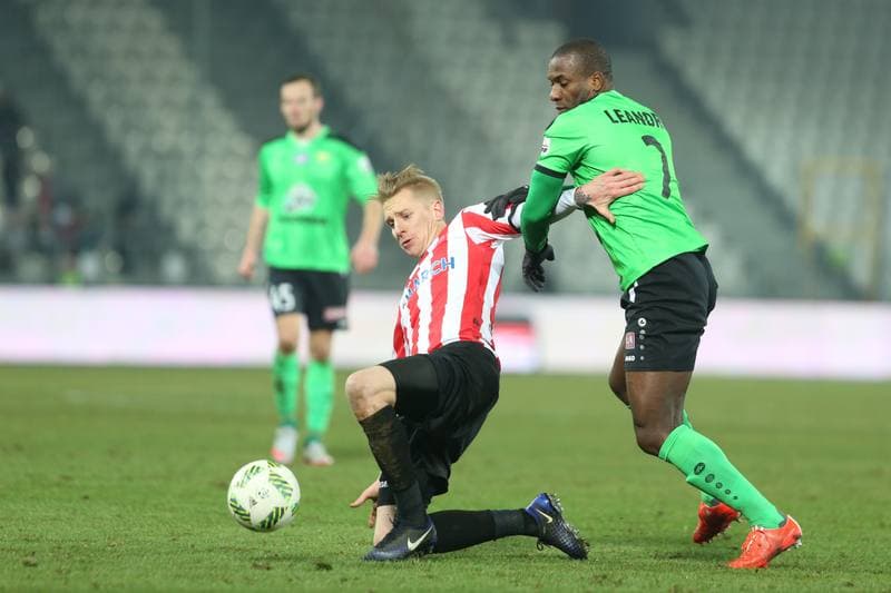 Football. Lotto Ekstraklasa. Cracovia Krakow - Gornik Leczna. 04.12.2016