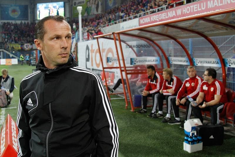 Football. PKO BP Ekstraklasa. Piast Gliwice - Wisla Krakow. 03.10.2015