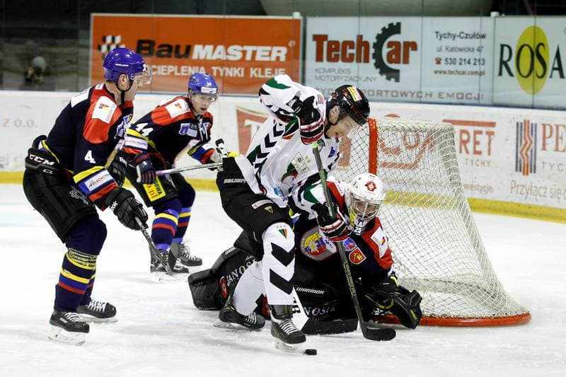 Ice Hockey. Polska Hokej Liga. GKS Tychy - Tatryski Podhale Nowy Targ. 03.01.2017