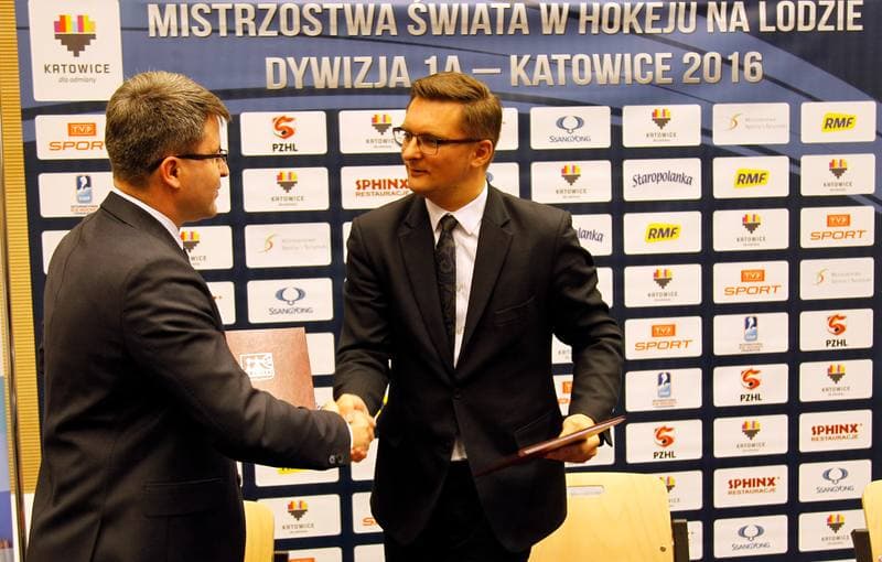Ice Hockey. Poland. Press Conference. 02.11.2015