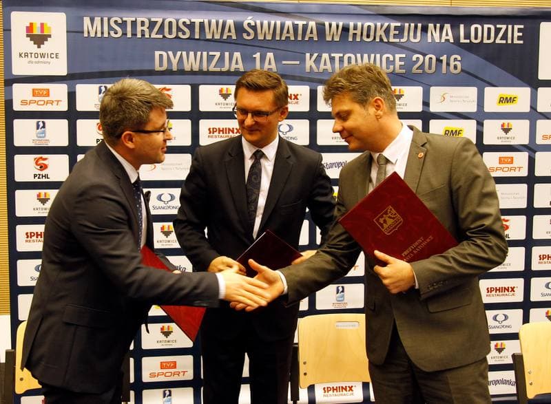 Ice Hockey. Poland. Press Conference. 02.11.2015