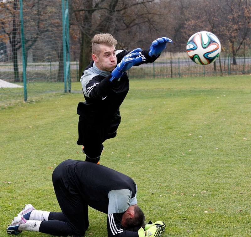 Football. GKS Katowice. Training. 28.05.2015
