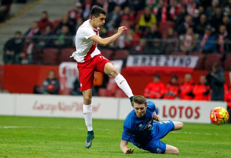 Football. International Friendly. Poland - Iceland. 13.11.2015