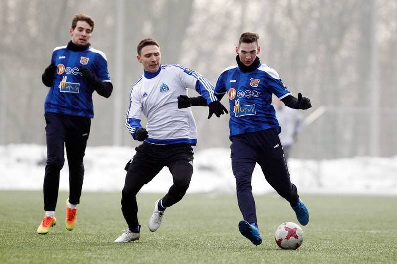 Football. Sparing. Ruch Chorzow - Odra Opole. 21.01.2017