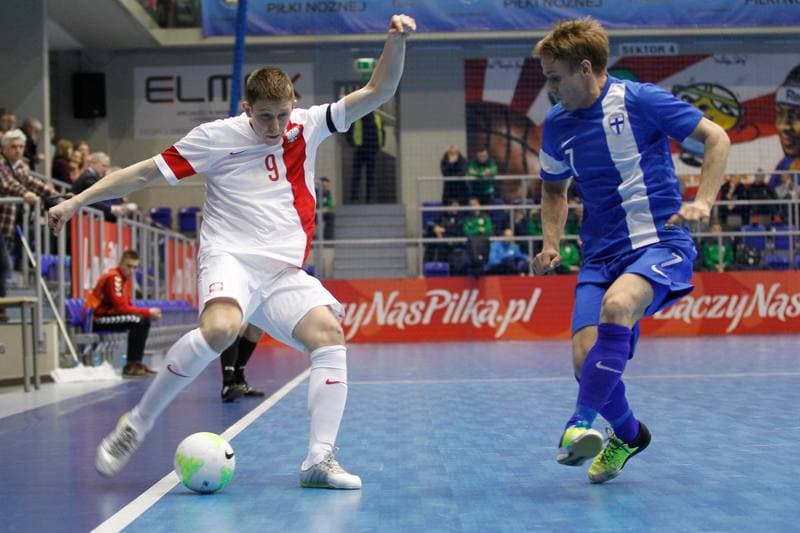 Futsal. Turniej Czterech Panstw. Polska - Finlandia. 28.01.2017